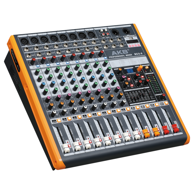 Mezclador de sonido para exteriores RES-8 pro audio