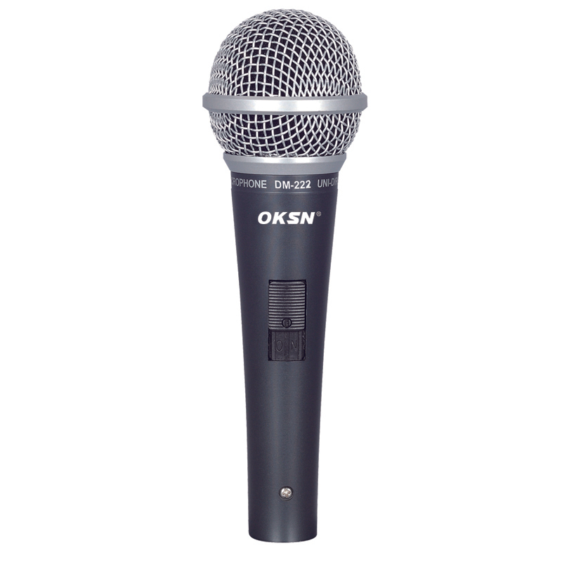 DM-222 OKSN micrófono de mano dinámico con cable