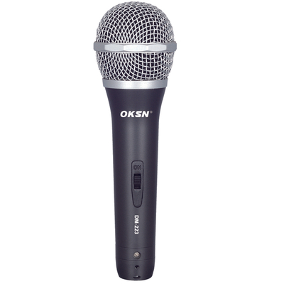 DM-223 micrófono dinámico de metal con cable